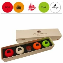 Volvik Vivid Golf Balls Special Edition Birthday Pack