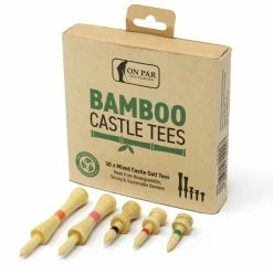 On Par Bamboo Castle Tees (Pack Of 30) - MailOrderGolf - Free Delivery