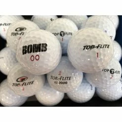 500 Ball Bulk Box Pearl A Mixed Top Flite Golf Balls