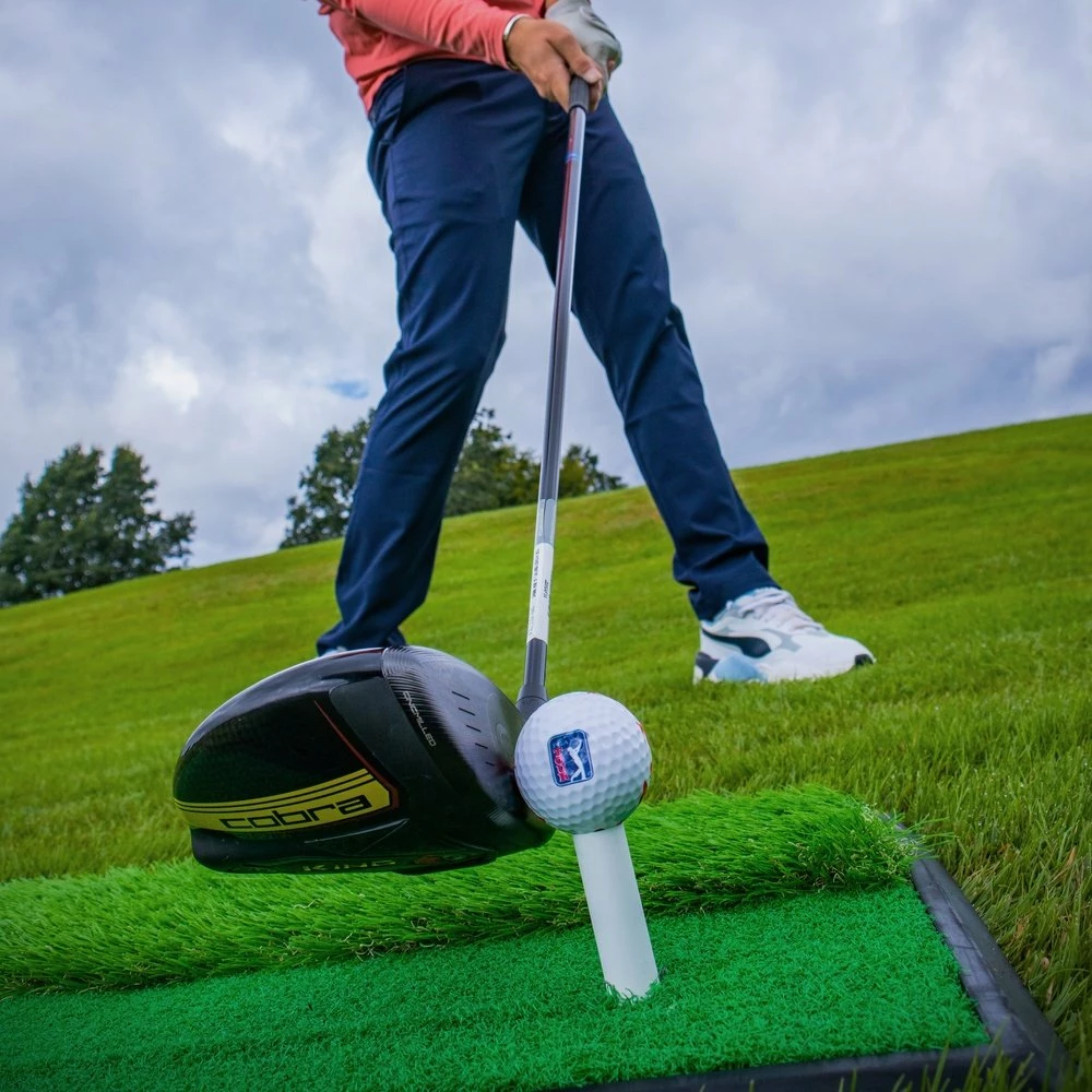 Training Aids PGA TOUR 2 In 1 Golf Hitting Mat - MailOrderGolf - Cheap Golf Products - Image 2