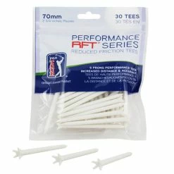 PGA TOUR Low Friction Tees (Pack Of 30) - MailOrderGolf - Cheap Golf Products