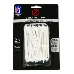 PGA TOUR 40 Zero Friction Tees - MailOrderGolf - Cheap Golf Products