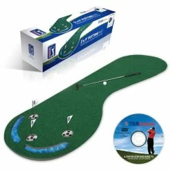 Accessories PGA TOUR Three Hole Putting Mat - 3 X 9 Feet - MailOrderGolf - Free Delivery