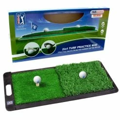 PGA TOUR 2 In 1 Turf Practice Mat - MailOrderGolf - Cheap Golf Products