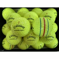 Callaway Chrome Soft Yellow Triple Track Golf Balls