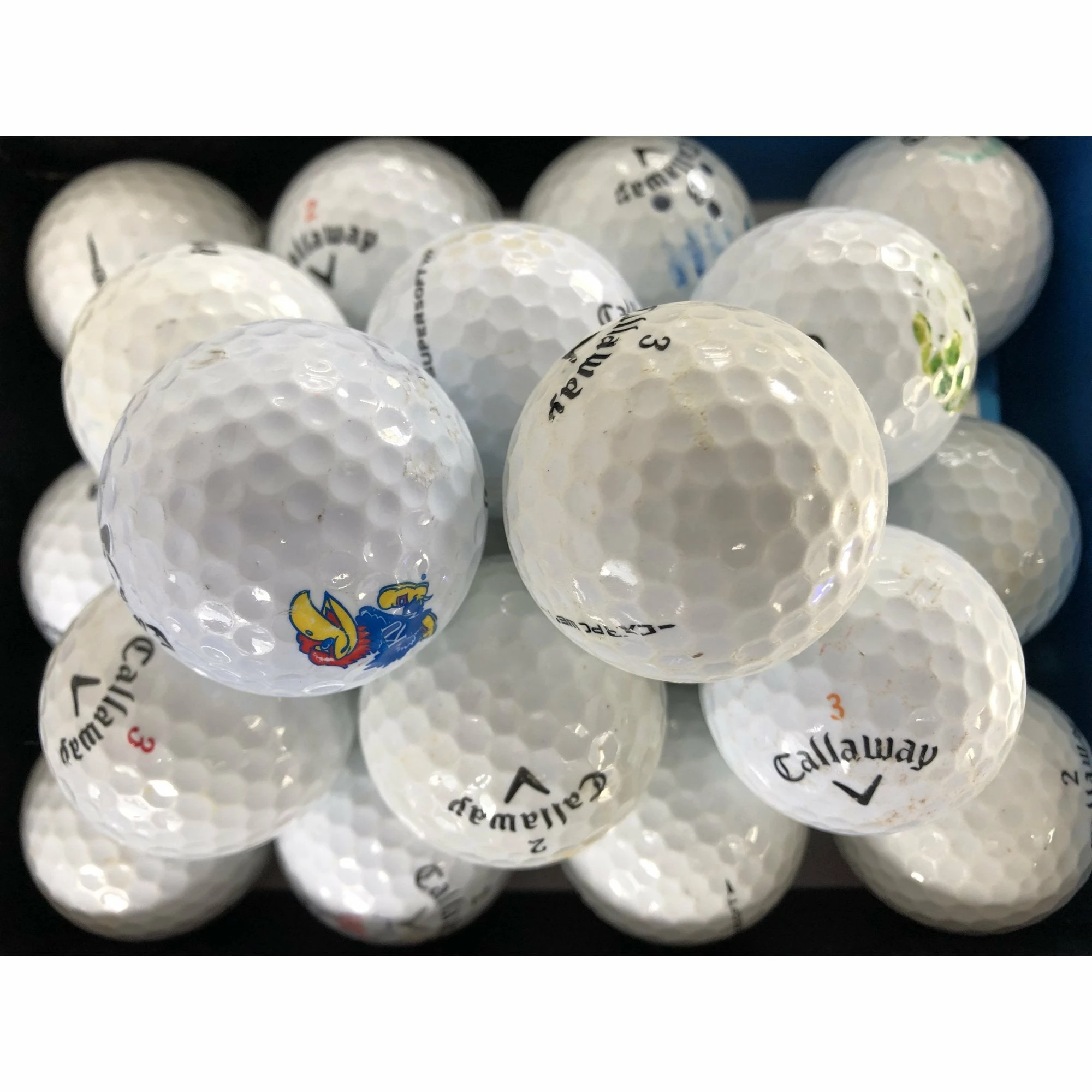Practice Balls -100 Packs Callaway Mixed Model Golf Balls (100 Pack )