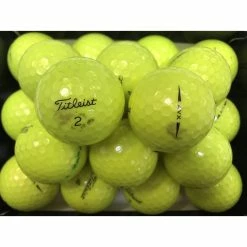 Practice Balls -100 Packs Titleist AVX Yellow White Golf Balls (100 Pack)