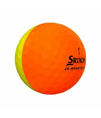Srixon Golf Balls Srixon Q-Star Tour Divide - Yellow/Orange Dozen