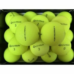 Taylor Made Soft Response Matte Yellow Golf Balls