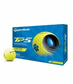 TaylorMade Golf Balls Taylormade TP5 Golf Balls - Yellow Dozen