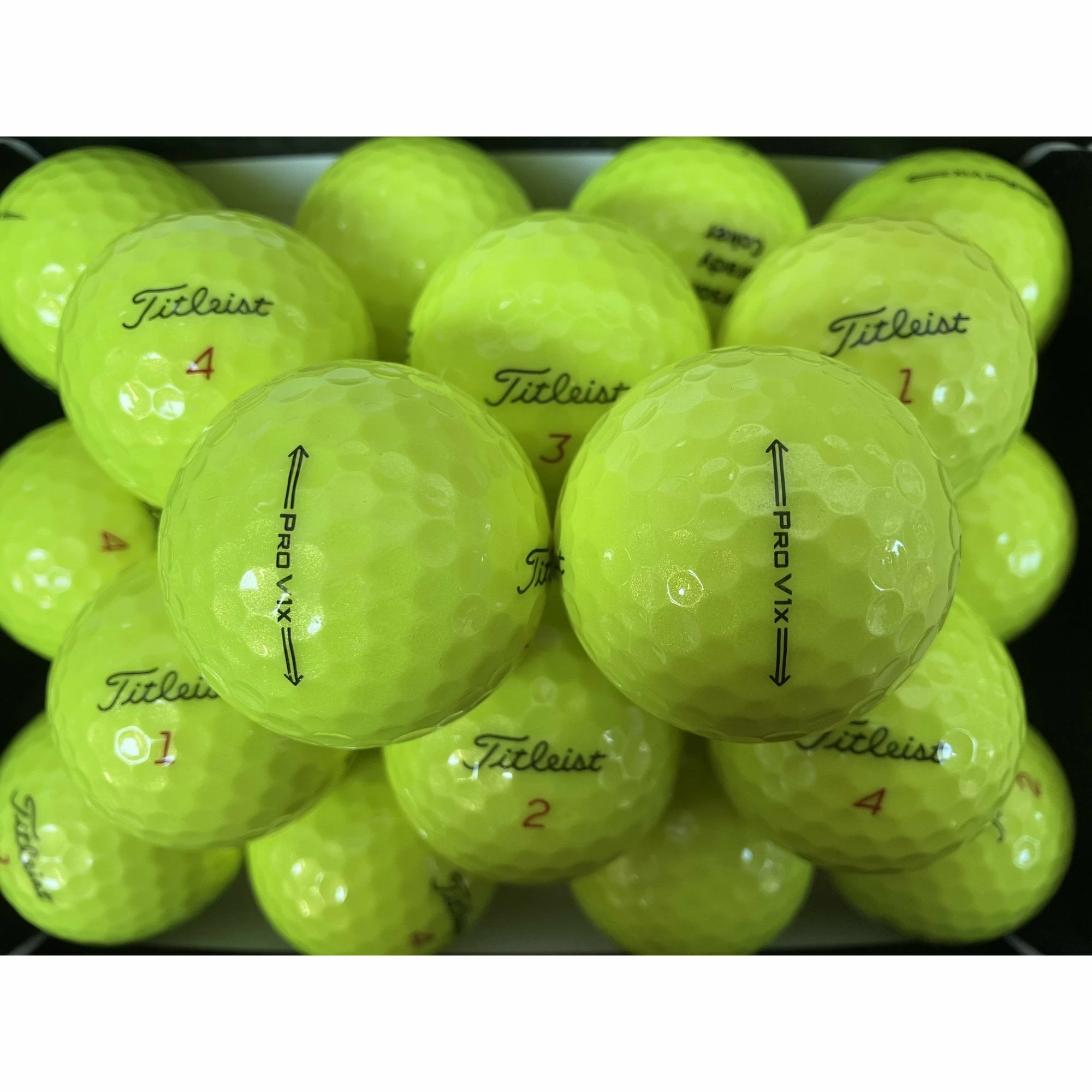 Titleist Pro V1x Yellow Golf Balls
