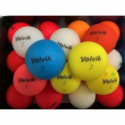 Volvik Vivid Mixed Colour Golf Balls