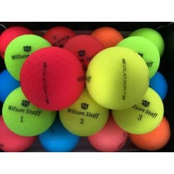 Wilson Duo Soft Matte Mixed Colour Golf Balls